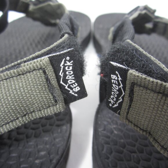 Bedrock EUC Womens 10 Mens 9 Cairn 3D Vibram XS Trek Evo Sole Sandals Gray Black main image 9